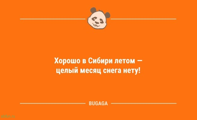 Прикольные анекдоты: «Хорошо в Сибири летом…» 