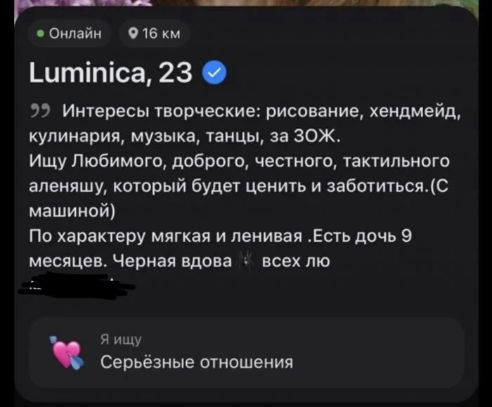 Запросы на грани: что девушки требуют в анкетах на VK и других платформах