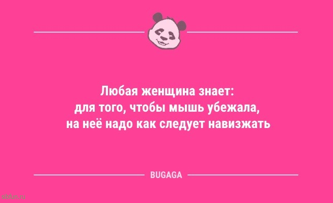 Анекдоты дня: «Любая женщина знает…» 