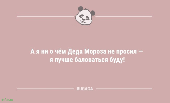 Пятничные новогодние анекдоты: «А я ни о чём Деда Мороза не просил…» 