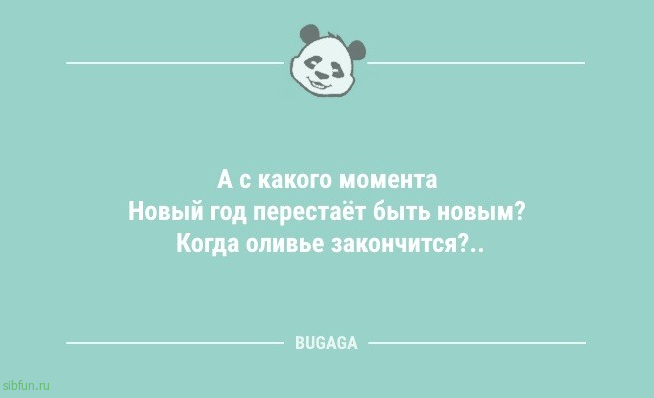 Анекдоты для настроения: «А с какого момента Новый год перестаёт быть новым?» 