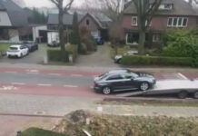 Самое понедельничное видео: парень снял прибытие своего нового автомобиля Audi…