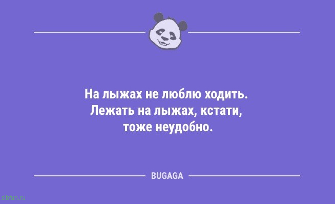 Анекдоты для пятничного настроения: «На лыжах не люблю ходить…» 