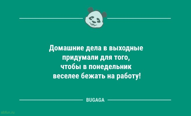 Анекдоты и статусы для настроения: «Домашние дела в выходные…» 