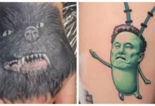 Когда замысел был крутым, а результат — не очень: 20 примеров тату-фейлов