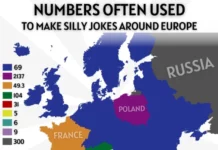 Какие числа в Европе стали поводом для шуток