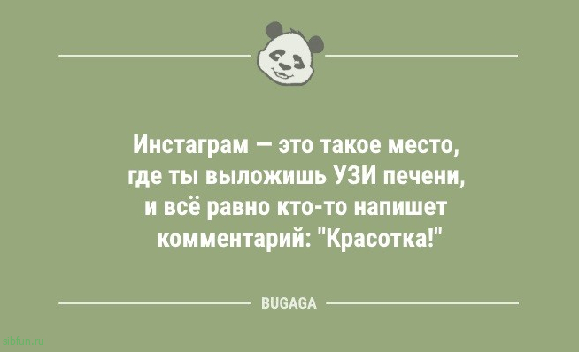 Анекдоты обо всём: «Инстаграм — это такое место…» 
