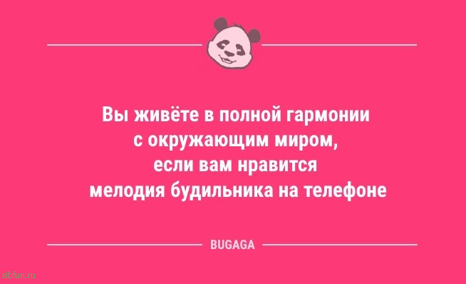 Анекдоты в середине недели: «Вы живёте в полной гармонии…» 