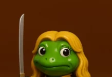 Киндер-лягушата в стиле голливудских персонажей