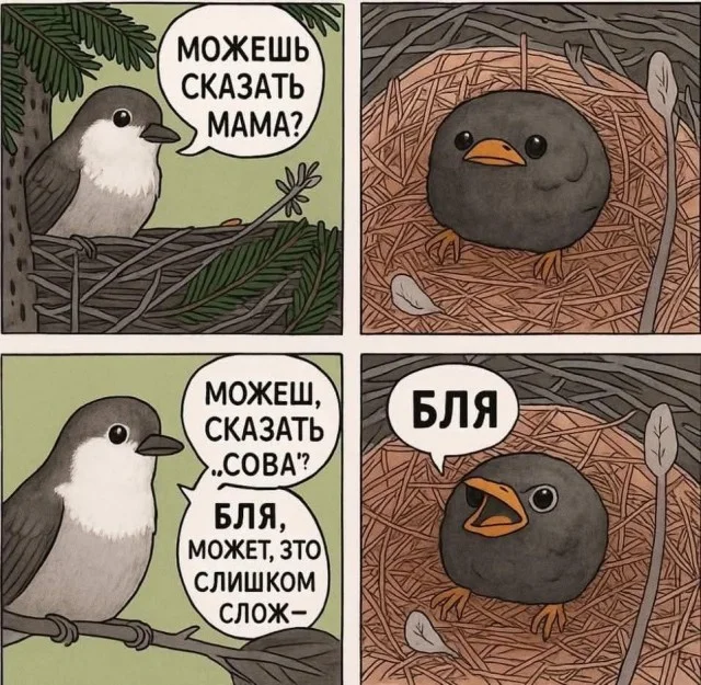 Улыбательные картинки разной степени свежести