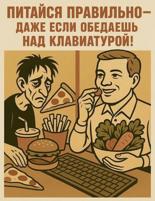 Современные версии советских мотивационных плакатов