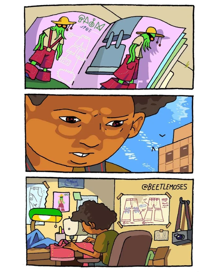 Комикс "Флаер"