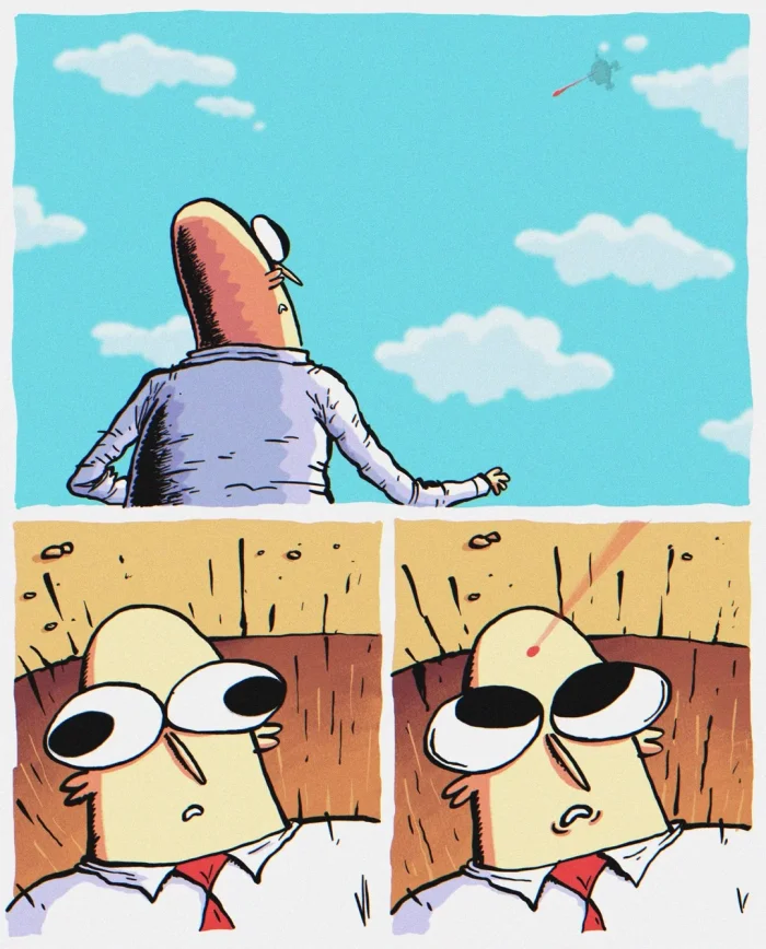 Комикс: "Орбитальный лазер"