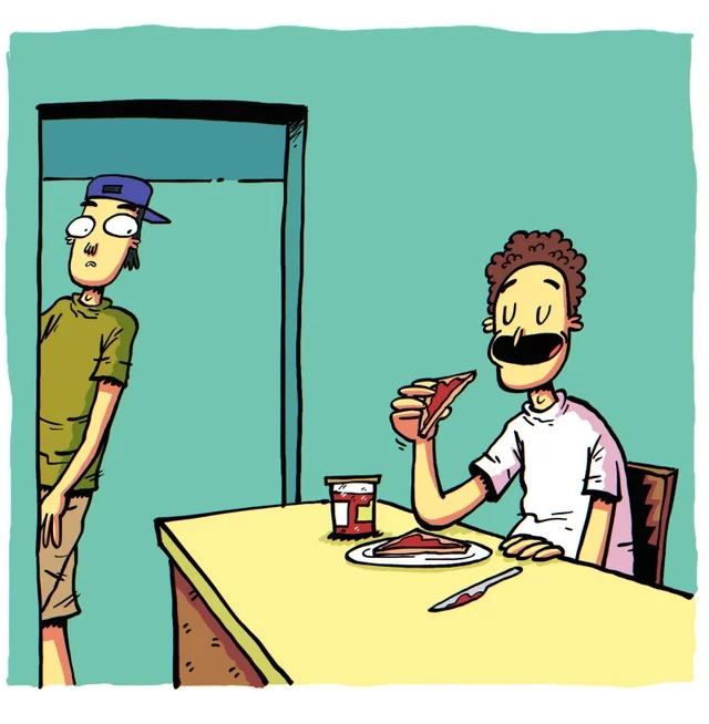 Комикс "Маленькое угощение"