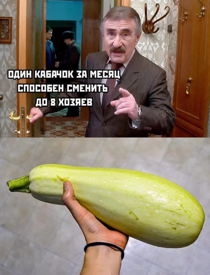 Кабачки из рук в руки