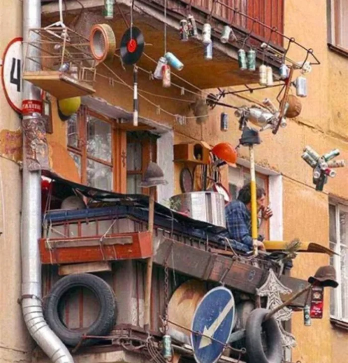 Самые необычные и креативные балконы