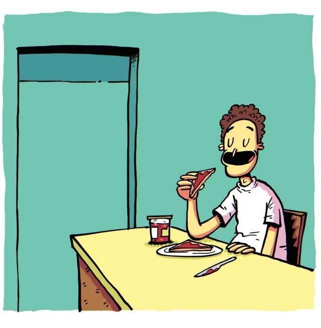 Комикс "Маленькое угощение"