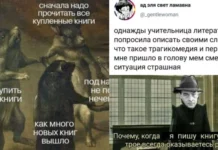 Мемы для любителей литературы