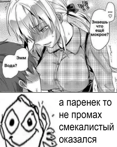 Смешная подборка аниме-мемов