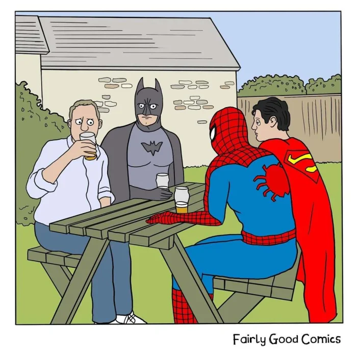 Комикс "Супергерои"