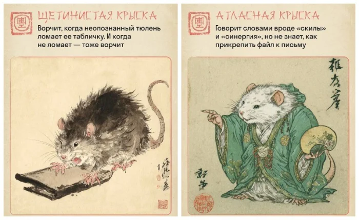 &laquo;Офисные крысы&raquo; по-китайски: ироничный взгляд на трудоголиков