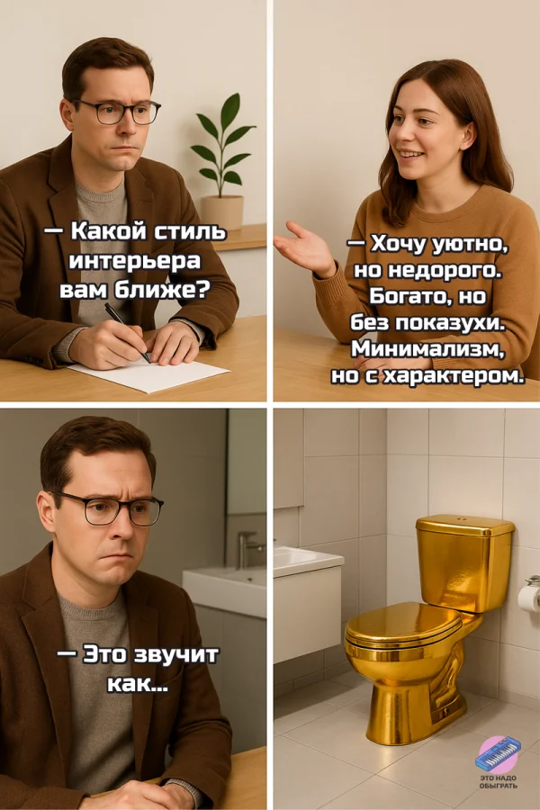 Мемы про ремонт: когда «на денёк» растягивается на годы