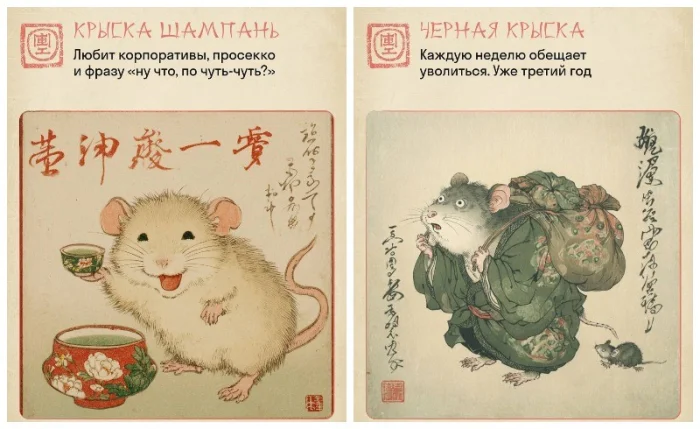 &laquo;Офисные крысы&raquo; по-китайски: ироничный взгляд на трудоголиков