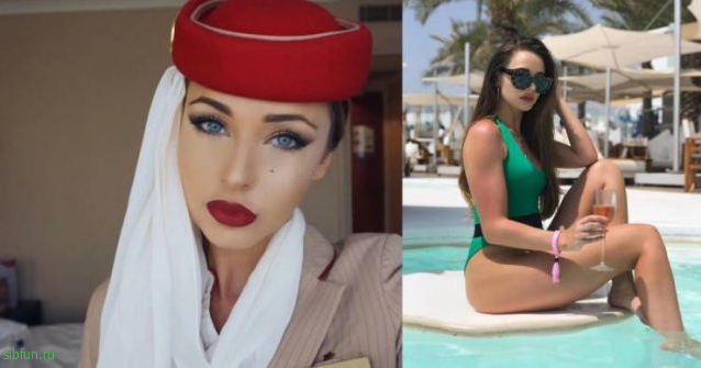 Стюардессы в униформе и без неё Стюардессы в униформе и без неё