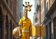 Жираф-курьер (Длинношеее счастье)