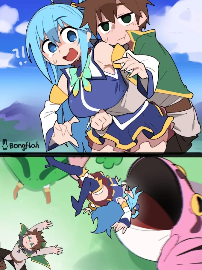 Случайная подборка аниме-мемов для поднятия настроения