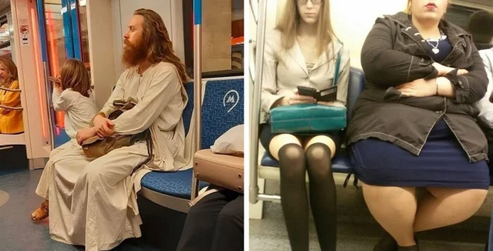 20 необычных пассажиров, которых можно встретить в метро