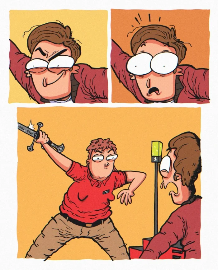 Комикс: "Куча замороженных куриных грудок и интимной смазки"