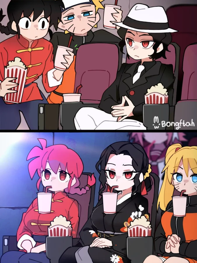 Подборка случайных аниме-мемов