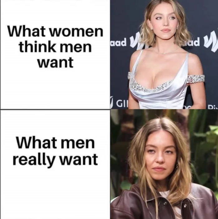 Как один взгляд Сидни Суини превратился в мем и заставил хейтеров замолчать Как один взгляд Сидни Суини превратился в мем и заставил хейтеров замолчать