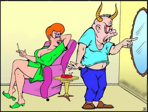 Смешные карикатуры для взрослых