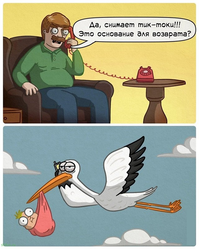 Подборка забавных комиксов от художника из Москвы # 14.09.2022